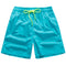 Brand Summer Men Shorts Fashion Nylon Solid Mesh Liner Traje De Baño Drawstring for Swimsuits Male Surf Sports Shorts