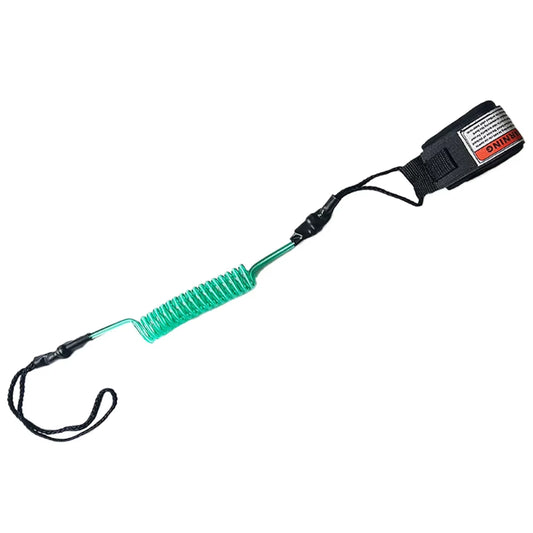 TPU Bodyboard Coiled Wrist Leash Surf Board Coiled Cord Premium Coiled Body Board Leash Water Sports Surfing Accessories